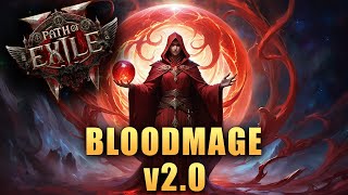 Witch Blood Mage Easy Build To Play Act 3  Path Of Exile 2 [upl. by Isdnyl]