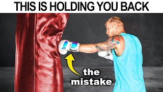 How to Look like a Pro Boxer when Hitting the Bag [upl. by Dawkins]