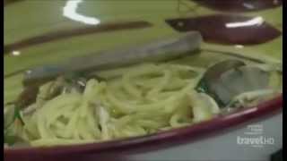 Anthony Bourdain amp quotspaghetti a frutti di marequot No Reservations [upl. by Ansel]