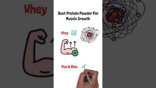 Best Protein Powder For Muscle Growth fitness gym nutrition [upl. by Oshinski]