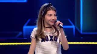 Carlotta by the Battle of The Voice Kids Holland and she won the Battle [upl. by Gregoor]