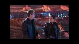 Nickelback Interview  Backstage 2012 Part 3 [upl. by Hannad903]