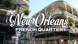 A DAY IN NEW ORLEANS  FRENCH QUARTER [upl. by Questa278]