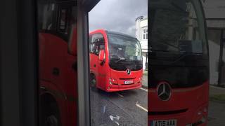 Here is a red coach passing Johns Road doing Rail Replacement [upl. by Peddada]