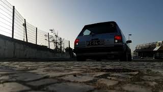 Starlet EP70 2E Straight exhaust Stainless steel Soud [upl. by Noirb]