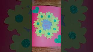 Diy teachers day card ideaartandcraft artdiyviralshorts [upl. by Jeffrey]