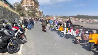 Scarborough Easter National Scooter Rally 2023 [upl. by Gen257]