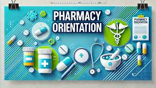 Pharmaceutics Podcast  Pharmacy Orientation  4 [upl. by Aicercal]