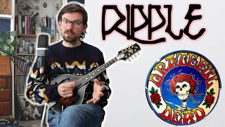 How to play Ripple by Grateful Dead  Mandolin Less Beginner amp Intermediate [upl. by Resarf]