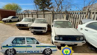 SAPS JUNKYARD SECRETE LOCATION OF Citi Golf’s [upl. by Vorster]