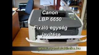 Canon LBP 6650 nyomtató javitás [upl. by Aicena]