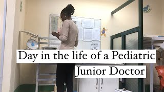 First day in Pediatrics  A day in the life of a Paediatrics Junior Doctor [upl. by Kissner]