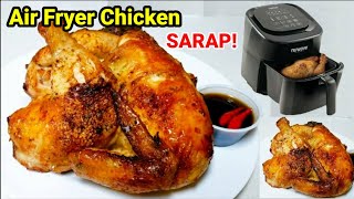 THE BEST Air Fryer Half Chicken  JUICY amp TENDER  Step by Step Easy Healthy Fried Chicken [upl. by Divod224]