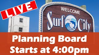 Surf City NC Planning Board August 20th 2024 at 4PM [upl. by Aynotak]