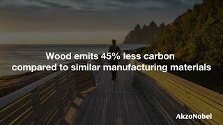 Sikkens Wood Coatings  Wood  Sustainable material [upl. by Werbel]