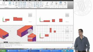 Creación de primitivas de sólidos con autocad Prisma rectangular cuña y cono  926  UPV [upl. by Marmaduke]