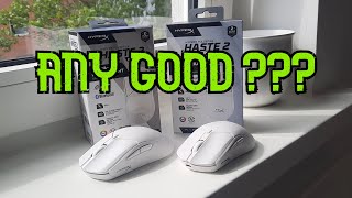 The best Wireless Gaming Mouse 2024 HyperX Haste 2 vs Haste 2 mini  Unboxing and Review [upl. by Jo Ann]