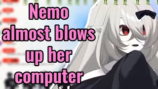 Nemo almost blows up her computer [upl. by Adaiha420]