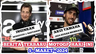 Aprilia Ingin Gandeng Bezzecchi Dan Bastianini Di MotoGP 2025🔥Alex Rins Akui Yamaha Sudah Membaik [upl. by Airlie]