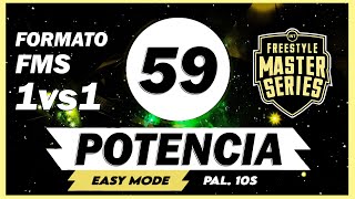 FORMATO FMS 1vs1 ✨  BASE de RAP con PALABRAS 52 [upl. by Kandace849]