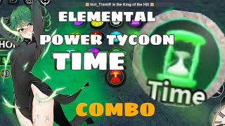 BEST ONE SHOT COMBO IN ELEMENTAL POWER TYCOONTIME [upl. by Orfurd]