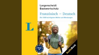 Chapter 222  Langenscheidt FranzösischDeutsch Basiswortschatz [upl. by Llertal]