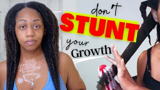 YOUR HAIR WILL GROW LIKE CRAZY AFTER UNDERSTANDING THIS  4C MOISTURIZING  LENGTH RETENTION ROUTINE [upl. by Lesley]