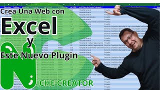 ¡¡¡¡Crear una web rápido con Excel es posible [upl. by Dorsman]