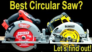 Best Circular Saw Cordless Milwaukee FLEX DeWalt Ryobi Makita Kobalt WORX Craftsman Bosch [upl. by Beaumont]