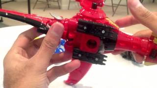 Gosei Great Megazord Review Power Rangers Megaforce [upl. by Grega945]