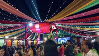 VISHAL LIGHT DECORATION SONBHDRA DANDIYA NIGHT 20 SAVERA HOTEL IN ROBERTSGANJ SONBHDRA MO8090466197 [upl. by Yelkrab]