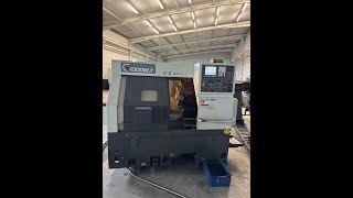 CNC lathe Goodway GLS 150 company Amaron sro [upl. by Othelia]