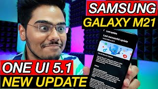 Samsung Galaxy M21 One UI 51 New UpdateAmazing Features Performance Review [upl. by Byler]