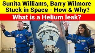 Sunita Williams Barry Wilmore stuck in Space  NASA delays Boeing starliner return  helium leak [upl. by Neleb284]