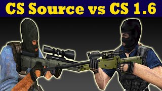 Counter Strike Source vs Counter Strike 16 [upl. by Hara]