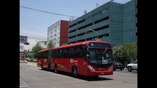 CDMX  Metrobús Bus Rapid Transit  Viaducto [upl. by Atsiuqal36]