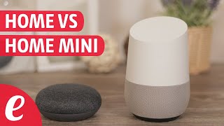 Google Home vs Google Home Mini español [upl. by Kampmeier271]