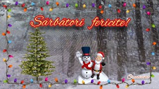 SĂRBĂTORI FERICITE 🎀 Felicitări urări și mesaje de Crăciun 🎄 CRĂCIUN FERICIT ⛄LA MULȚI ANI 2024 [upl. by Anneis261]