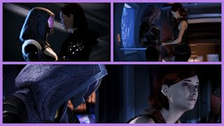 TaliZorah Female Romance Full Mass Effect Movie All Scenes [upl. by Htiduj138]