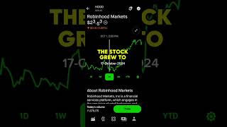 ROBINHOOD MARKETS STOCK PRICE MOVEMENT  ROBINHOOD STOCK MARKET INVESTING [upl. by Blithe]