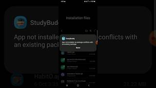 ERROR FIXED👍  App not installed as package conflicts with an existing package android error apk [upl. by Osana955]