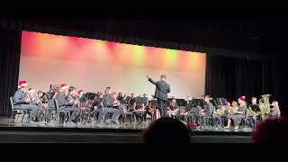 Northwood High School Concert Band 2023 Holiday Concert — Christmas Medley [upl. by Bjorn777]