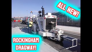 Rockingham Dragway  Theyre updating everything [upl. by Ahsinev]