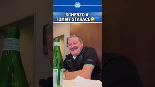 In casa NAPOLI è sempre un buon momento per le RISATE  Lo scherzo a TOMMY STARACE shorts [upl. by Eelrac]