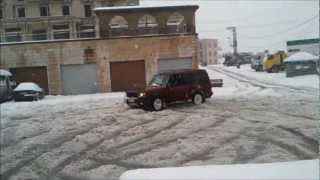 Snow in Bhamdoun area  Mount Lebanon [upl. by Rahr]