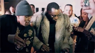 P Diddy throws a lit party on superbowl night at his mansion with a cinematic screen [upl. by Morra]