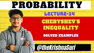 Chebyshevs Inequality  Solved examples  Probability tks krishnasuri btech engineeringmaths [upl. by Dianuj]