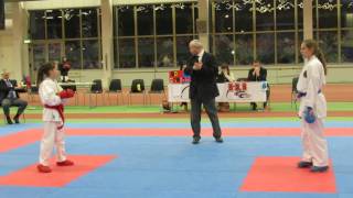 International Karate Champioship in Estonia  EDUDO CUP 2014 U14  50kg [upl. by Ralph699]