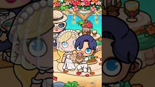 NINAS WEDDING DREAMS 💍💐 AVATAR WORLD avatarworld tocaboca shorts wedding nina kids [upl. by Joice828]