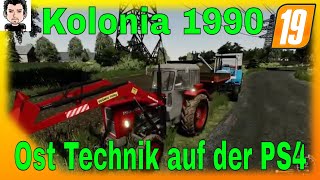 LS19 PS4 Kolonia Teil 5 mit Ost Technik [upl. by Naillimxam]